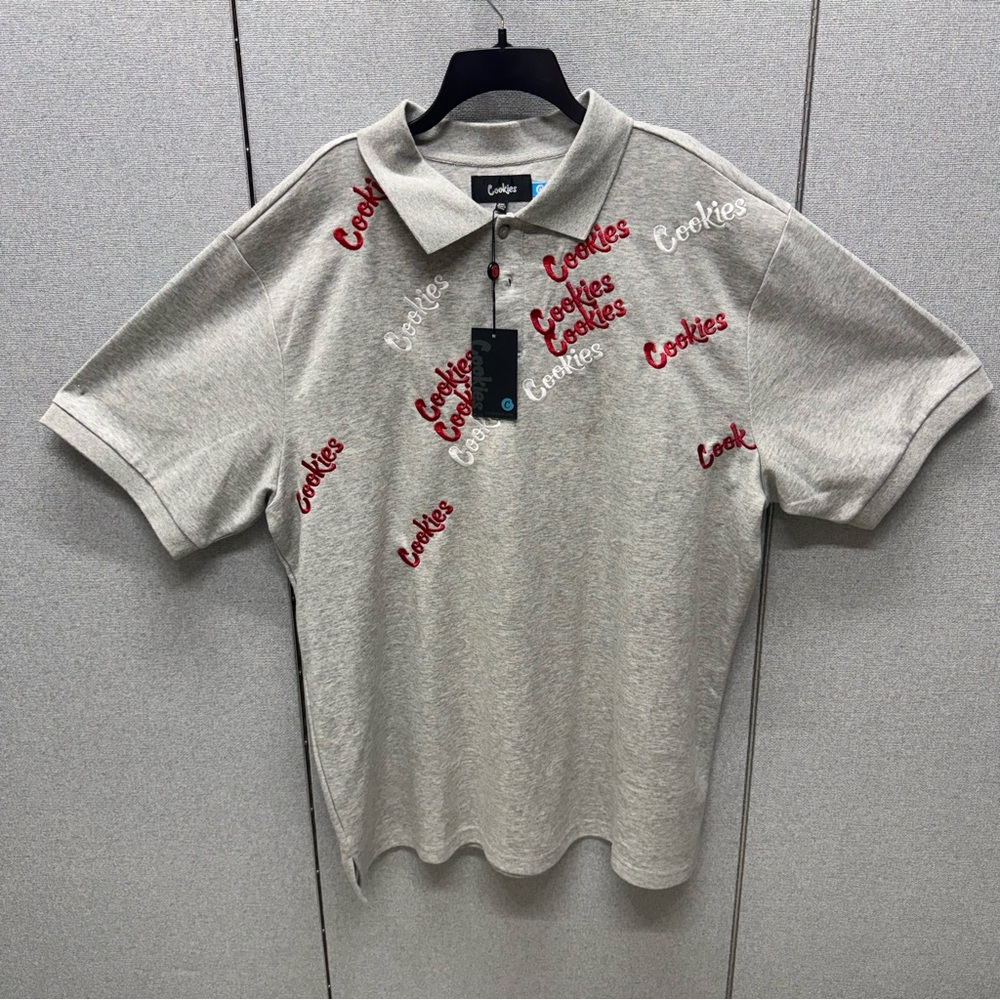 Cookie grey polo shirt